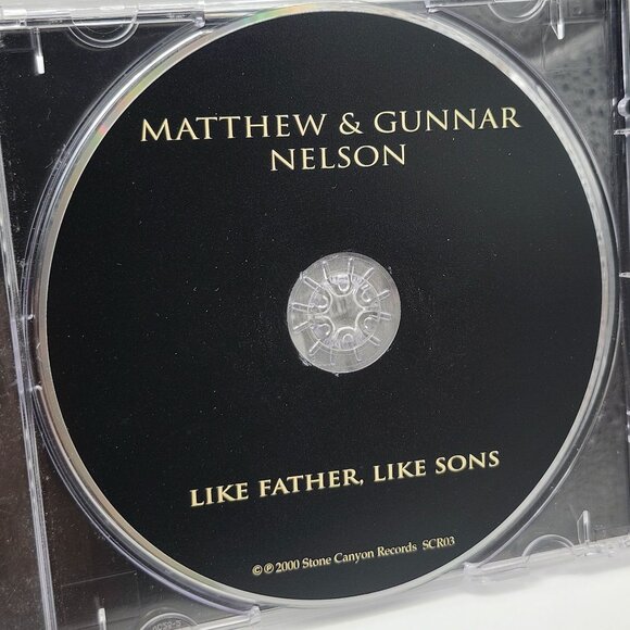 Autographed Like Father Like Sons CD Matthew Gunnar Nelson Rick Concert Tribute - Picture 4 of 6